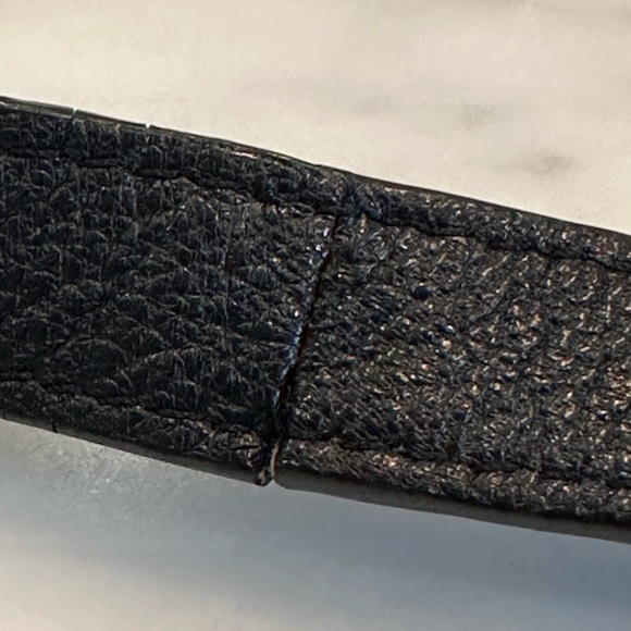 Kate Spade New York - Women’s Large Black Pebbled Leather Handbag / Crossbody - Picture 8 of 14